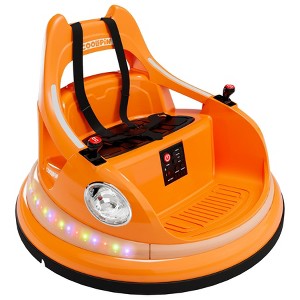 12V Kids Electric Bumper Car with Parent Remote Control, 360-Degree Spin ¨CSafe Ride-On Toy with 5 Seat Belt for Toddlers - 1 of 4