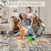 Washable area carpet, abstract carpet, soft living room carpet, living room bedroom dining room carpet - 4 of 4