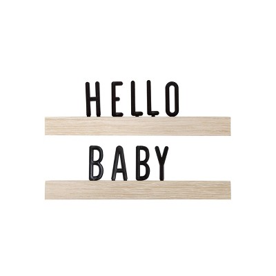 Pearhead Wooden Letter Ledge Set