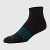 Hanes Men's 3pk +1 Absolute Active Cushioned Ankle Socks - 6-12 - 3 of 4