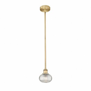 Ithaca - 1 Light Stem Hung Mini Pendant In Industrial Style-6.5 Inches Tall and 6 Inches Wide - 1 of 1