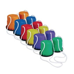 S&S Worldwide Spectrum Bucket Stilts With Non-Slip Base Pk6 - 1 of 4