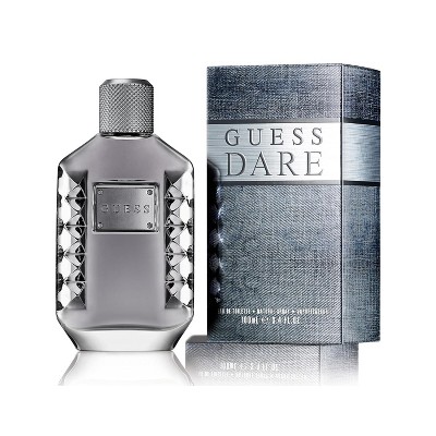 GUESS Dare Eau de Toilette for Men 3.4 oz Spray | Masculine Woody Citrus with Musk, Lemon Blossom, Jasmine & Coconut | Long-Lasting Fragrance