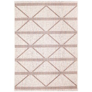 Liora Manne Avena  Indoor/Outdoor Rug  Ivory.. - 1 of 4