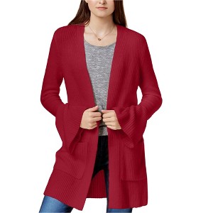 Kensie Womens Bell Sleeve Cardigan Sweater - 1 of 1