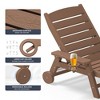 HYLEORY 5-Level Adjustment Outdoor Leisure Lounge Chair - 3 of 4