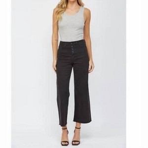 Women's Chromatic High Rise Wide Crop Jeans - mica denim - 1 of 4