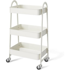 IULULU 3 Tier Slim Storage Cart with Wheels for Dining Room - 1 of 1