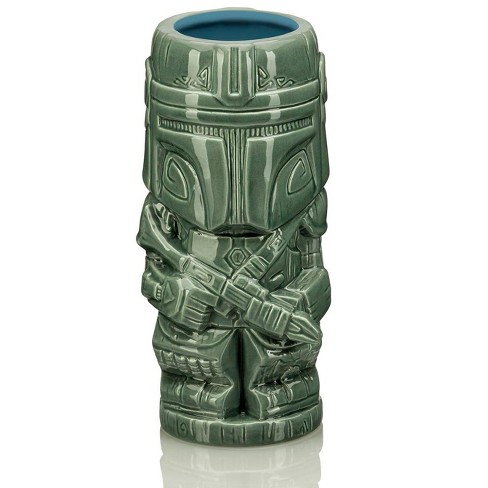 Beeline Creative Geeki Tikis Star Wars The Mandalorian Mando Mug | Ceramic Tiki Cup | 20 Ounces - image 1 of 4