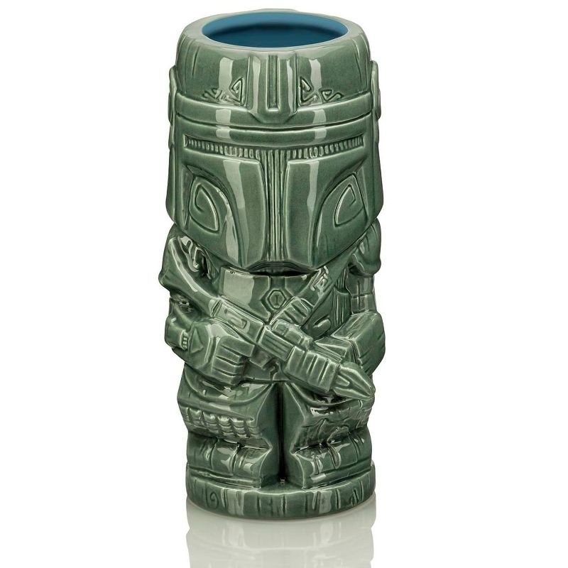 Beeline Creative Geeki Tikis Star Wars The Mandalorian Mando Mug | Ceramic Tiki Cup | 20 Ounces, 1 of 7