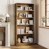 Tribesigns 5 Tier Book Shelf Wooden Bookcase, 70.87'' Tall Bookshelf Storage Shelves for Home Office, Living Room, Bedroom - 3 of 4