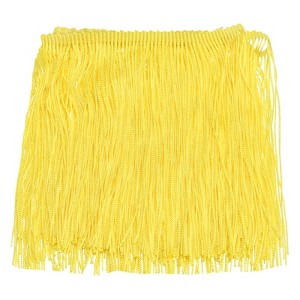Unique Bargains Polyester Crafts Chainette Sewing Tassel Fringe Trim Ribbon - 1 of 4