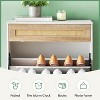 coucheta Shoe Cabinet with 4 Flip Drawers, Modern Wooden Free Standing Shoe Rack, Shoe Storage Organizer, Suitable for Entryway - 4 of 4