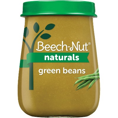 Beech-Nut Naturals Green Beans Baby Food Jar - 4oz