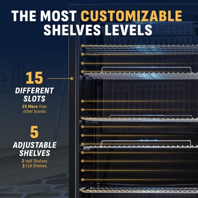 Compact Stainless Steel Undercounter Drinks Chiller with Glass Door