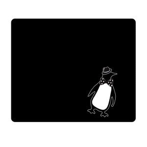 OTM Essentials Critter Prints Mouse Pad Penguin Black (OP-MPV1BM-CRIT-02) 731969577509 - 1 of 1