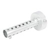 Unique Bargains Universal Motorcycle Exhaust Can Muffler Pipe Insert Baffle Can Removable Silver Tone - 4 of 4
