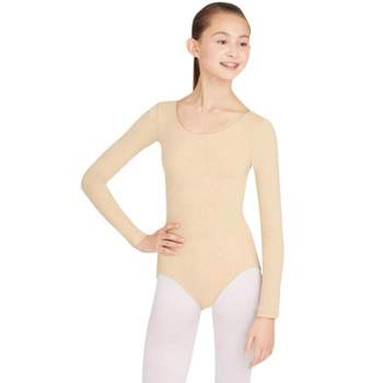 Capezio Ballet Pink Women's Team Basics Short Sleeve Leotard, Large : Target