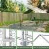 Racxily Large Walk-in Metal Chicken Coop and Run - 4 of 4