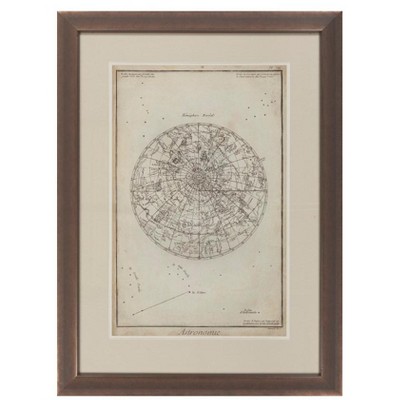 Livabliss Surya Wall Decor 30"H x 40"W Modern Dark Brown Wall Art