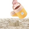 MyKids-USA Children's Beach Toy Wheat Straw Beach Bucket Set With Sand Sand Dredging Tools Outdoor Toy - 3 of 4