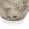 LuxenHome Rustic Antiqued Terracotta Vase, Round Bouquet Holder for Farmhouse Décor - 3 of 4