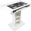 ProX Control Tower DJ Podium Stand Travel Case for Pioneer XDJ-XZ, DDJ-1000 SRT, DDJ-SZ2, and DDJ SX-3 White Finish - 3 of 4