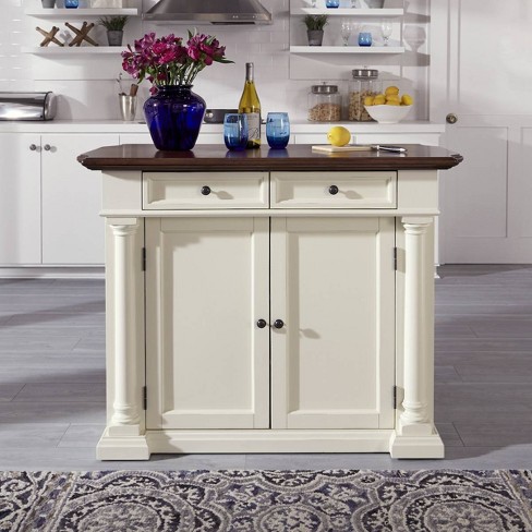 Beacon Hill Solid Wood Top Kitchen Island Home Styles Target