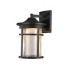 Chloe Lighting Frontier Transitional Led Textured Black Outdoor Wall Sconce 15" Height - 3 of 4