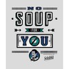 Men's Seinfeld No Soup For You T-Shirt - 2 of 4