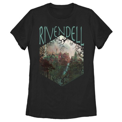 Women's Lord of the Rings Fellowship of the Ring Rivendell Hexagon T-Shirt - image 1 of 4