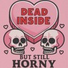 Rerun Island Women Dead Inside But Still Horny Love Short Sleeve Graphic Cotton Baby Tee - 2 of 4