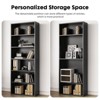 MAYEERTY Bookshelf - 5 Tiers Modern Open Storage Rack - 2 of 4