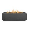 Aegean Rectangle Fire Table with NG Conversion - Real Flame - image 2 of 4