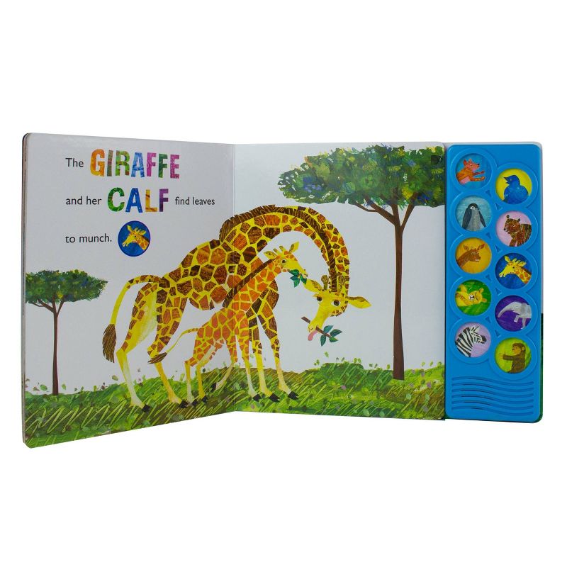 World of Eric Carle Listen and Learn 10Button Sound Board Book - by Susan Rich Brooke (Board Book), 3 of 5