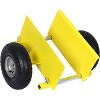 Acekool Adjustable Door Dolly, 600lbs Capacity Panel Cart with 2 Pneumatic Wheels, Clamp Grip for Drywall, Doors, Heavy Appliances - 2 of 4