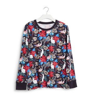 Vera Bradley Women's Outlet Cotton Long-Sleeved Pajama Shirt - 1 of 1