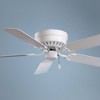 52" Minka Aire Mesa White Traditional Ceiling Fan with Pull Chain - 2 of 3