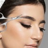 Unique Bargains Oval Handle Eyebrow Scissor Silver Tone 1 Pc - 3 of 4