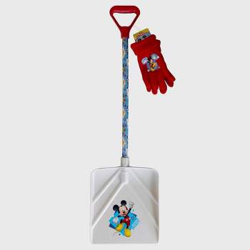 Disney Mickey Mouse Kid's Snow Gloves and Shovel Set