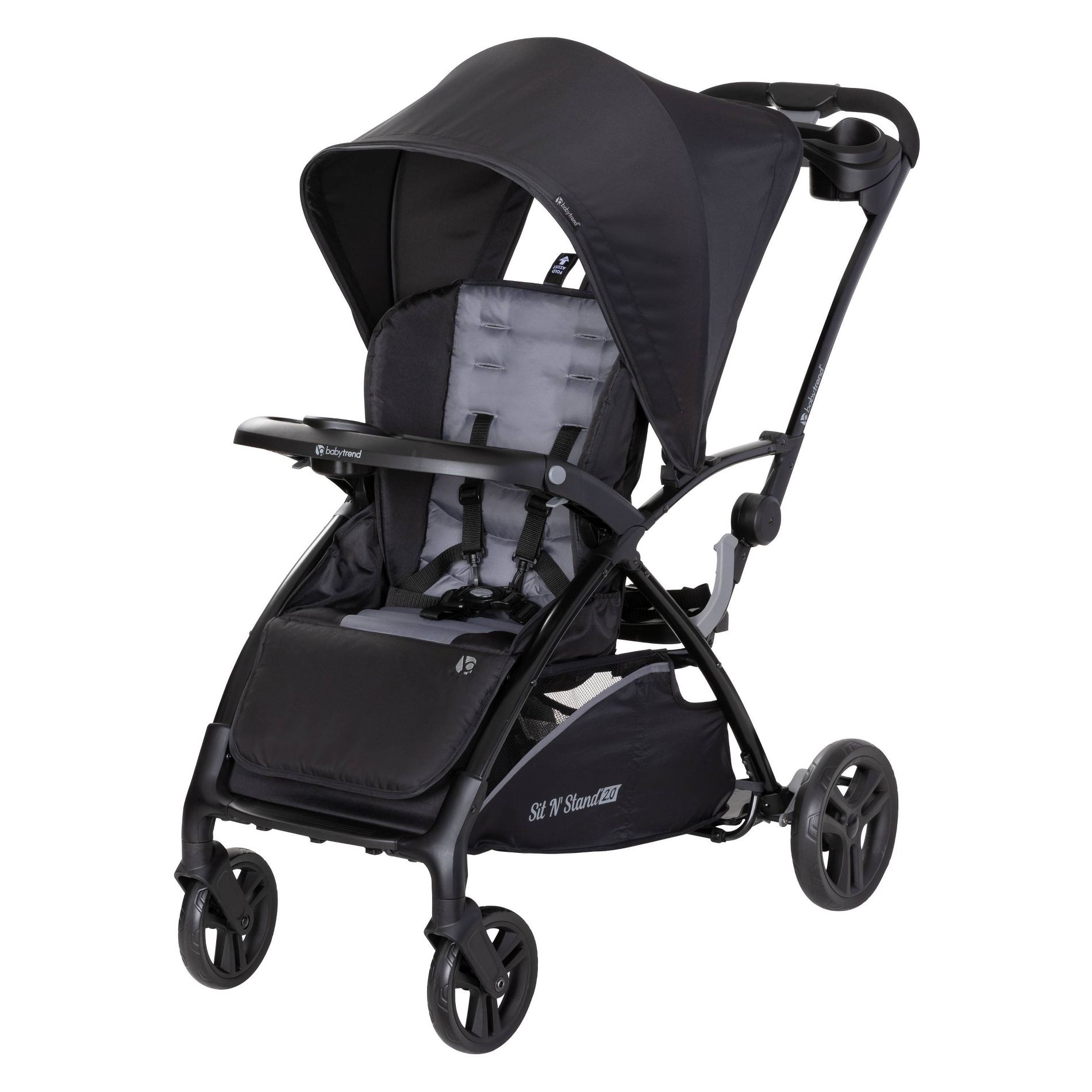 Baby Trend Sit N' Stand 2.0 Stroller - Simple Gray
