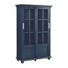 Ameriwood Home Aaron Lane Bookcase with Sliding Glass Doors - 4 of 4