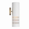Capital Lighting Dash 1 - Light Wall Light in  Aged Brass/White - 3 of 4