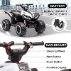 12V Kids Ride On ATV,Battery Powered Electric Four Wheeler with Music, Led Lights, High/Low Speed Modes - 3 of 4