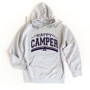 Simply Sage Market Women's Graphic Hoodie Happy Camper Fires - 1 of 3