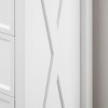 Sapphtopaz Farmhouse Dresser for Bedroom with Drawers and Round Handles Modern Tall Dresser Closet Organizer for Living Room, Nursery - 2 of 4