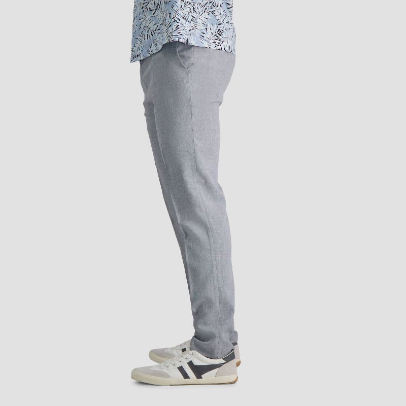 Haggar H26 Men's Premium Stretch Signature Slim Suit Pants - Light Gray, 3 of 5