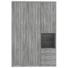 Whisen 2-Doors Wooden Wardrobe Storage for Bedroom - 4 of 4