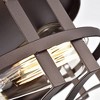 Chloe Lighting IRONCLAD Industrial 2 Light Oil Rubbed Bronze Ceiling Flush Fixture 12" Wide - 3 of 4