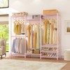 VIPEK V5 6 Tiers Wire Garment Rack Portable Closet Wardrobe, Max Load 890LBS - 2 of 4